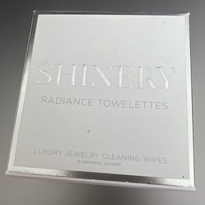 Shinery Radiance Towelettes 10-Count Luxury Jewelry Cleaning Wipes NEW Travel